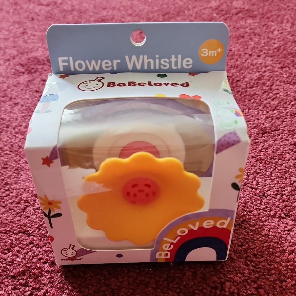 BaBeloved Flower Whistle Toy